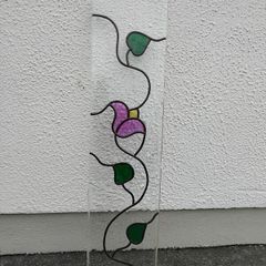 Stained glass for internal door
