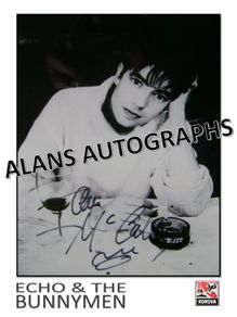 Echo & The Bunnymen - Ian McCulloch Autograph