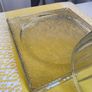 Glass platter - cheese board Image 8