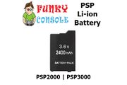 PSP2000 PSP3000 Replacement Battery Rechargeable 2400mAh Li-ion Battery Pack PSP 2000 3000