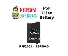 PSP2000 PSP3000 Replacement Battery Rechargeable 2400mAh Li-ion Battery Pack PSP 2000 3000
