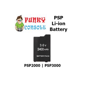 PSP2000 PSP3000 Replacement Battery Rechargeable 2400mAh Li-ion Battery Pack PSP 2000 3000