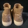 Girls gold ankle boots Image 4