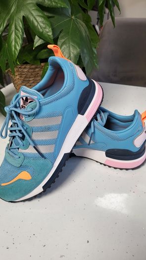 ADIDAS Women's  ZX700 blue mix trainers Sz 8 UK - RRP 149