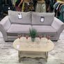 Grey 3 Seater Sofa Image 4