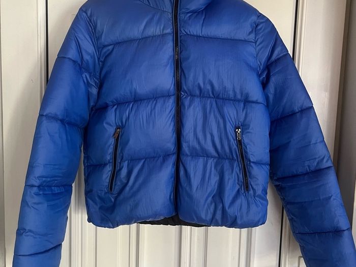 Bershka Puffer jacket with hood