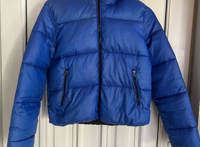 Bershka Puffer jacket with hood