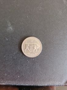 Irish Shilling from 1968