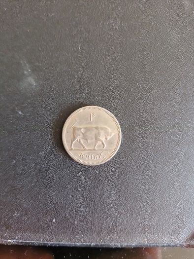 Irish Shilling from 1968