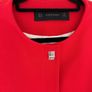 Zara boxy shape red blazer Image 5