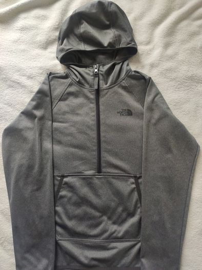 Boys The North Face Tek Glacier 1/4 Zip Hoodie Size L (14/16)