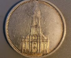 5 silver mark coins