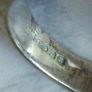 Sterling Silver 925 Large Oval White Druzy Agate Statement Ring Size N Hallmarked 9.9g Image 6