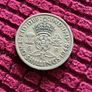 1948 British Two Shillings Coin Image 2