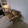 HKLIVING Retro Sofa 2-Seats Velvet Corduroy Aged Gold Image 4
