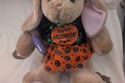 build a bear rabbit with Halloween dress