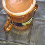 Very Large Antique Victorian Staffordshire Copper Lustreware 2 Handle Mug, 1830 to 1860 likely produced in England Image 4
