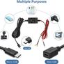 Dash Cam Hardwire Kit, Universal Hard Wire Kit for Dash Camera with Mini/Micro Port, 13ft Car Camera Charge Power Cord Kit 12V- 24V to 5V,Power Adapter with LP/Mini/ATO/Micro2 Fuse for Dashcam GPS etc Image 7