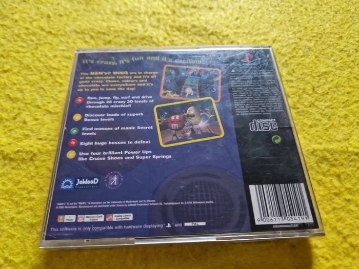M&M Shell Shocked PlayStation1 ps1 PlayStation2 ps2 games Original