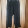 Black Wide Leg Trousers Image 2