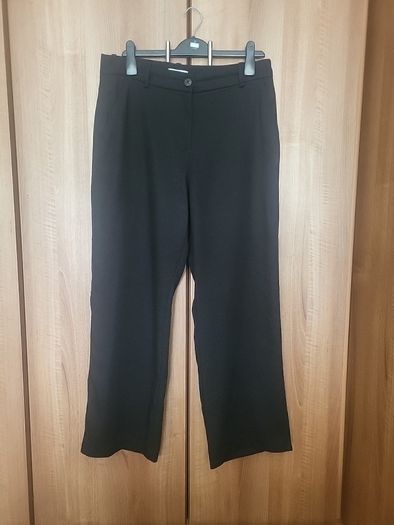 Black Wide Leg Trousers