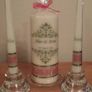 Persinalized Candles -Wedding, communion, christening, memorial, birthdays Image 6