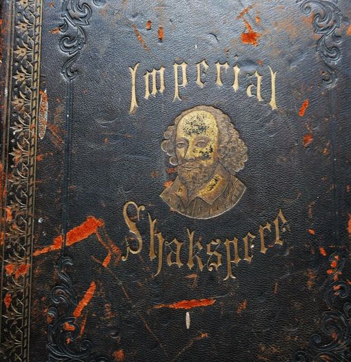 Antique (big and heavy) Imperial Shakespeare 1800s, Charles Knight, ,Volume 1