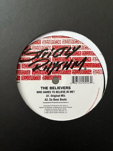 The believers who dares to believe in me? 12" vinyl
