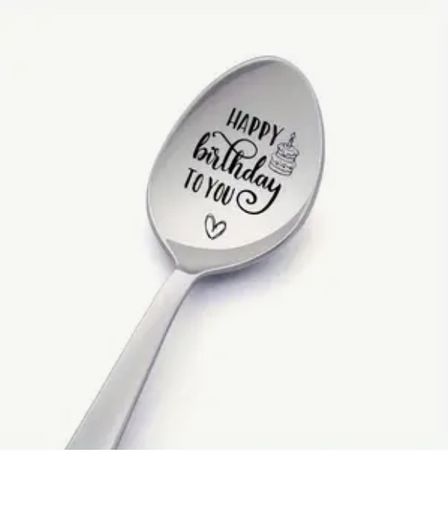 Happy Birthday Spoon NEW