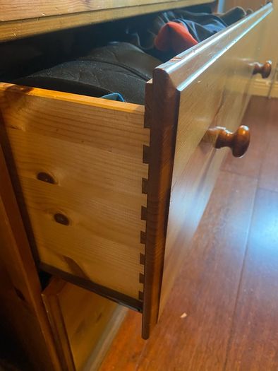 pine wood chest of drawers