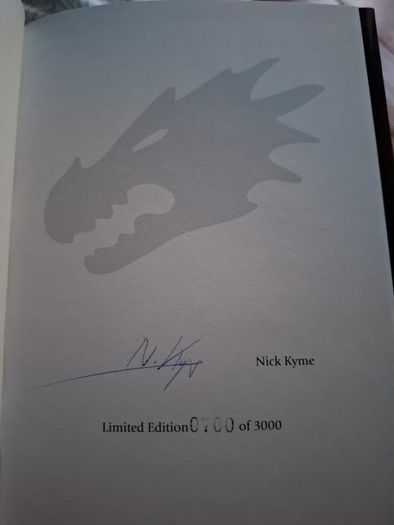 The Horus Heresy - Promethean Sun. signed by Nick Kyme