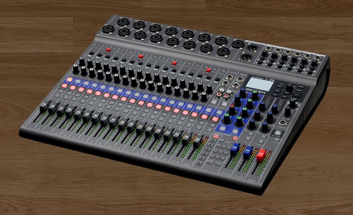 Zoom Livetrak L 20 Combined 20 Track Mixer Audio Interface And Recorder ...