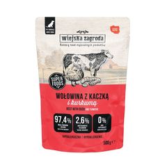 Country of Animals Been with Duck and Turmeric wet food for adult dogs 500g