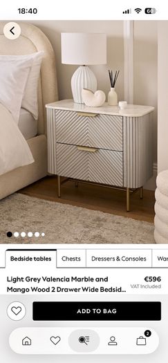 Bedside locker