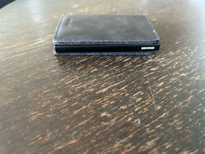 Secrid Slimwallet RFID Wallet Black Card Holder (Defect)