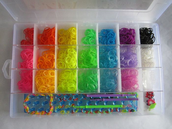 Loom Twister Creative Case - Colourful Loom Band Kit