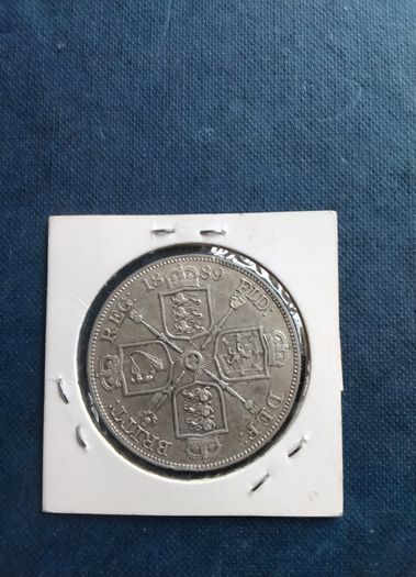 Victorian Silver Double Florin