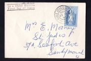 1961 Ireland St.Patrick 3d Commemorative Addressed First Day Cover (FDC) with Baile Atha Cliath (Dublin) cancel