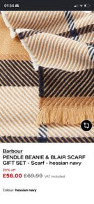 Barbour Blair Scarf