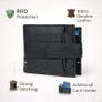 Genuine Leather Wallet Luxury Handmade RFID Secure Wallet Image 3