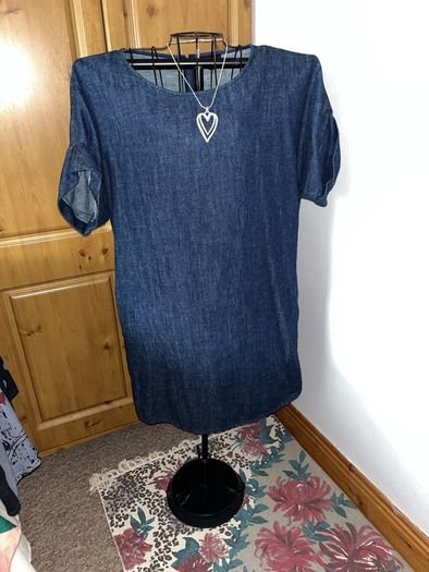 Navy Denim Dress
