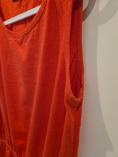 Tangerine cotton dress uk10