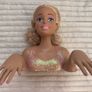 Barbie Deluxe Blonde Hair Styling Head Doll 2013 Mattel Just PLay approx. 30 cm. Used Please see photos Image 7