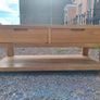 EZ Living Solid Oak Coffee Table Image 6