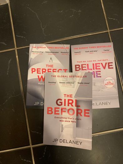 Three JP Delaney Books