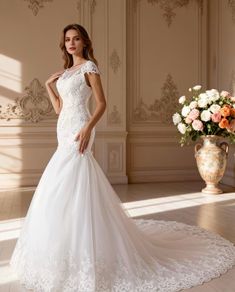 wedding fishtail dress