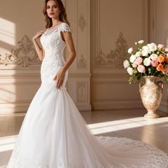wedding fishtail dress