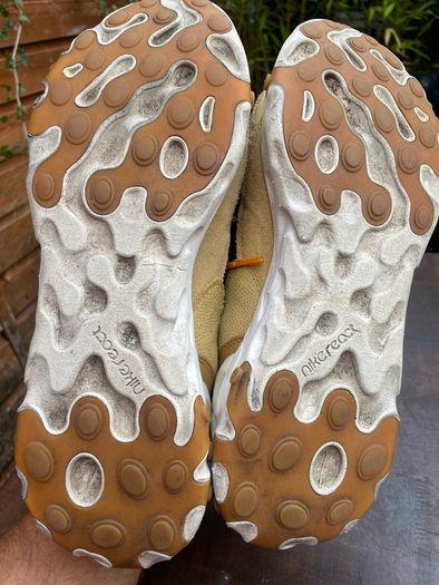 Nike React Sertu Men Shoes, Club Gold/Black/Wheat/Ceramic, AT5301-700, size 10