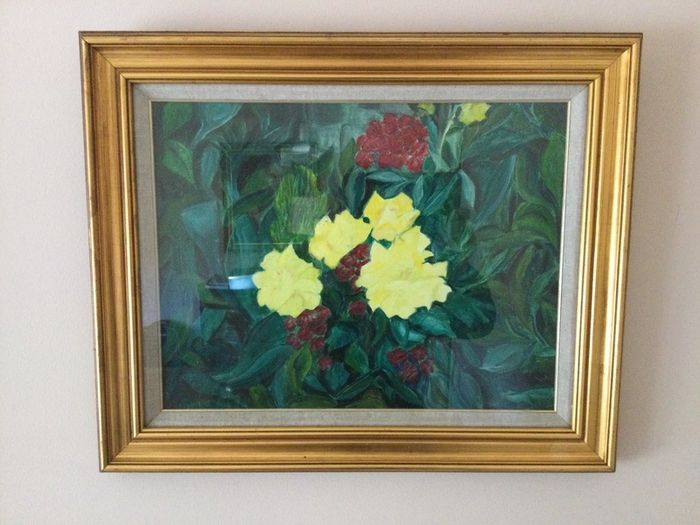 Art  - Oil on Board.