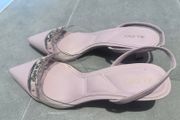 ALDO Safiana pink slingback kitten-heel pump
